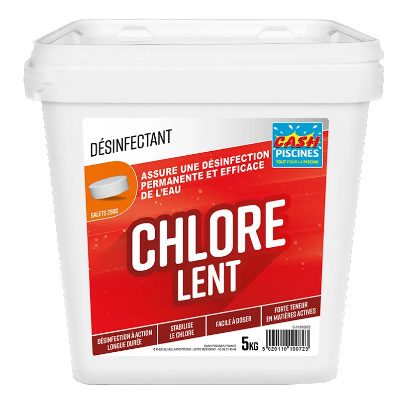 CHLORE LENT 5KG 1 CHLORE LENT 5KG