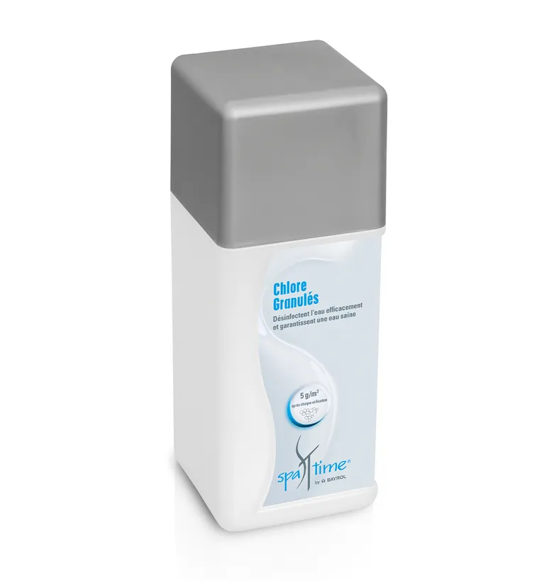 CHLORE MICROBILLES SPA TIME 1KG 1 CHLORE MICROBILLES SPA TIME 1KG