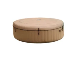 COUVERTURE DE PROTECTION SPA GONFLABLE INTEX ROND 4 PLACES BEIGE - 11841