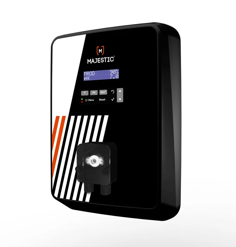 ELECTROLYSEUR + REGULATION PH MAJESTIC DUO 17/80 1 ELECTROLYSEUR + REGULATION PH MAJESTIC DUO 17/80