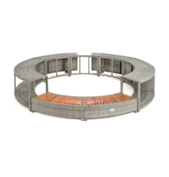 ENTOURAGE ROTIN GRIS SPA GONFLABLE Diam. 180cm 9 ENTOURAGE ROTIN GRIS SPA GONFLABLE Diam. 180cm -Bestway Boutique entourage rotin gris spa gonflable diam 180cm 4