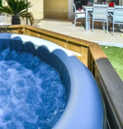 HABILLAGE BOIS POUR SPA -Bestway Boutique habillage bois pour spa 3