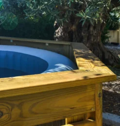 HABILLAGE BOIS POUR SPA -Bestway Boutique habillage bois pour spa 6