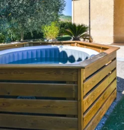 HABILLAGE BOIS POUR SPA -Bestway Boutique habillage bois pour spa 9