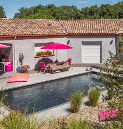 KIT PISCINE ENTERREE CASH BLOC FAMILY 8x4 M + ESCALIER -Bestway Boutique kit piscine enterree cash bloc family 8x4 m escalier 3