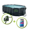 KIT PISCINE TUBULAIRE YZAKI 4,88x3,05x1,22m