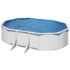 PISCINE ACIER 7,30x3,75 H 1,20