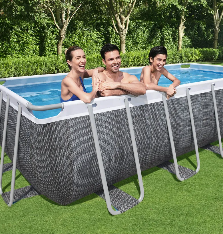 PISCINE BESTWAY POWER STEEL RECTANGULAIRE 5,49x2,74 H 1,22 2 PISCINE BESTWAY POWER STEEL RECTANGULAIRE 5,49x2,74 H 1,22 – Image 2