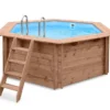PISCINE BOIS ALASKA 3.55 H 1.16 LUXE