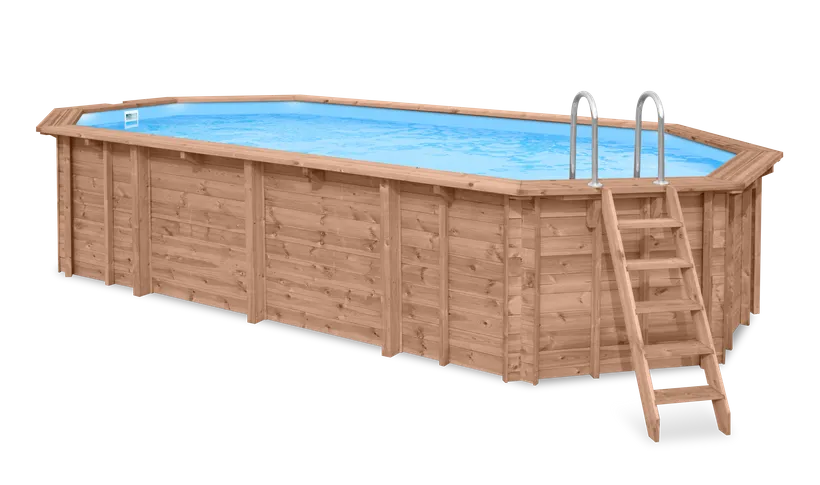 PISCINE BOIS NEBRASKA 7.11x4.00 H 1.38 LUXE 1 PISCINE BOIS NEBRASKA 7.11x4.00 H 1.38 LUXE
