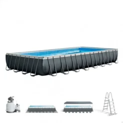 PISCINE INTEX ULTRA XTR RECTANGULAIRE 9,75x4,88 H 1,32 + FILTRE A SABLE 8M3/H -Bestway Boutique piscine intex ultra xtr rectangulaire 9 75x4 88 h 1 32 filtre a sable 8m3 h 2
