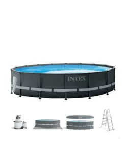 PISCINE INTEX ULTRA XTR RONDE 4,88x1,22 + FILTRE A SABLE 4 M3/H -Bestway Boutique piscine intex ultra xtr ronde 4 88x1 22 filtre a sable 4 m3 h 2
