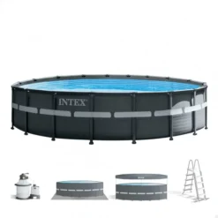 PISCINE INTEX ULTRA XTR RONDE 5,49x1,32 + FILTRE A SABLE 6M3/H -Bestway Boutique piscine intex ultra xtr ronde 5 49x1 32 filtre a sable 6m3 h 2