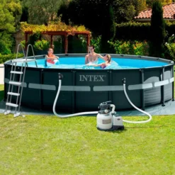 PISCINE INTEX ULTRA XTR RONDE 5,49x1,32 + FILTRE A SABLE 6M3/H -Bestway Boutique piscine intex ultra xtr ronde 5 49x1 32 filtre a sable 6m3 h 3