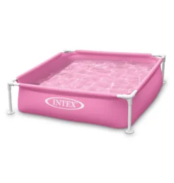 Intex PISCINETTE ACIDULEE CARREE ROSE